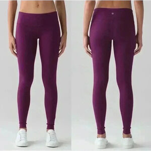 Lululemon Wunder Under Low-Rise Tight (Full-On Luon 28") Marvel Gym Workout 4